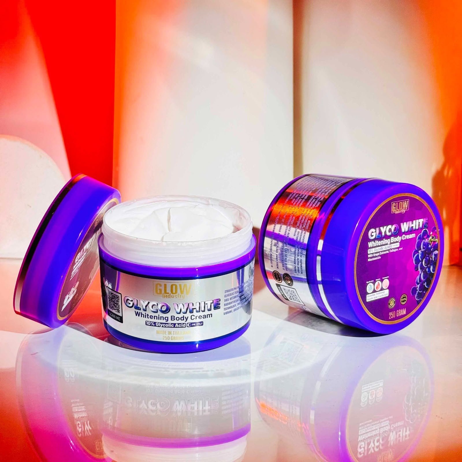 glyco white whitening body cream